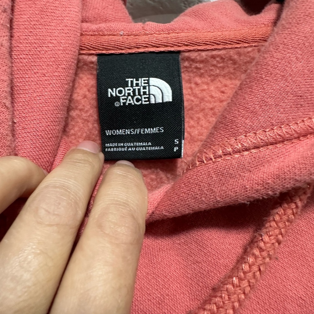 The North Face Women's Warm Red Hoodie - Picture 7 of 7